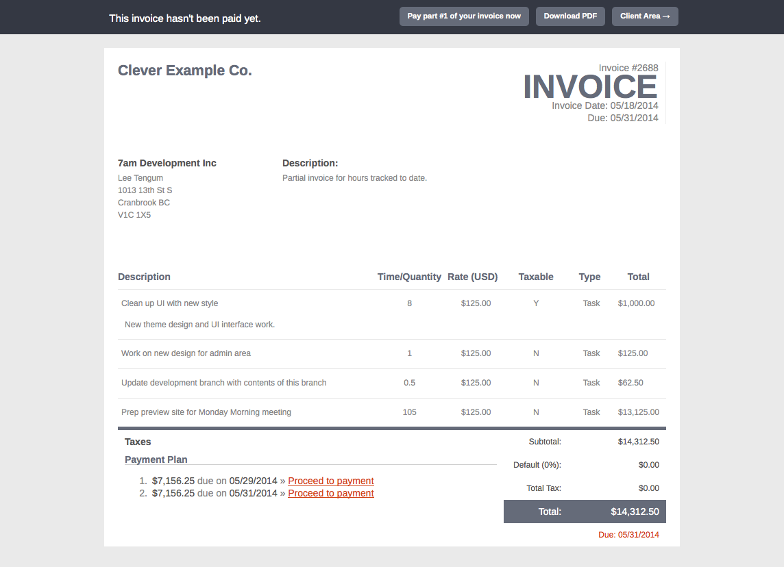 Time Tracking Invoicing Software Mac